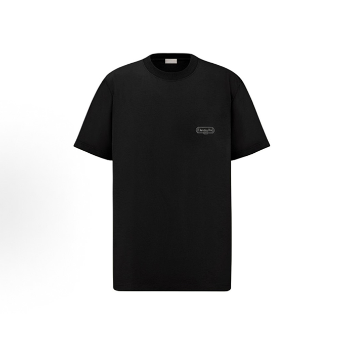 dior mini cd embroidery short sleeve t-shirt